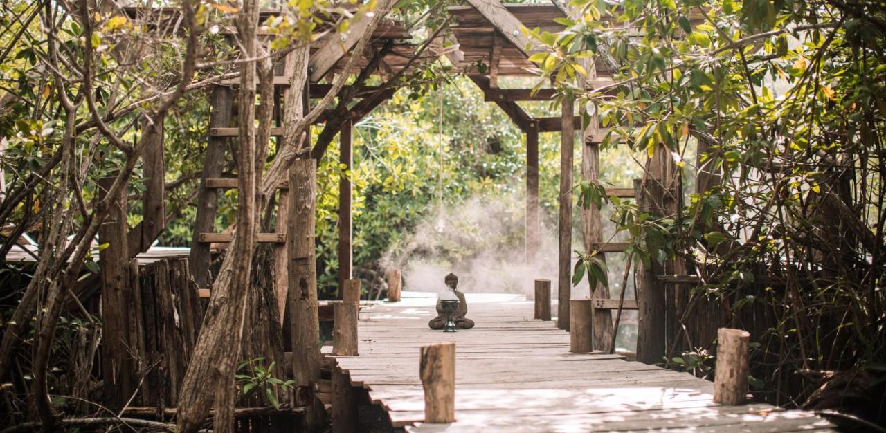 Отель Uman Glamping & Cenote Тулум Экстерьер фото