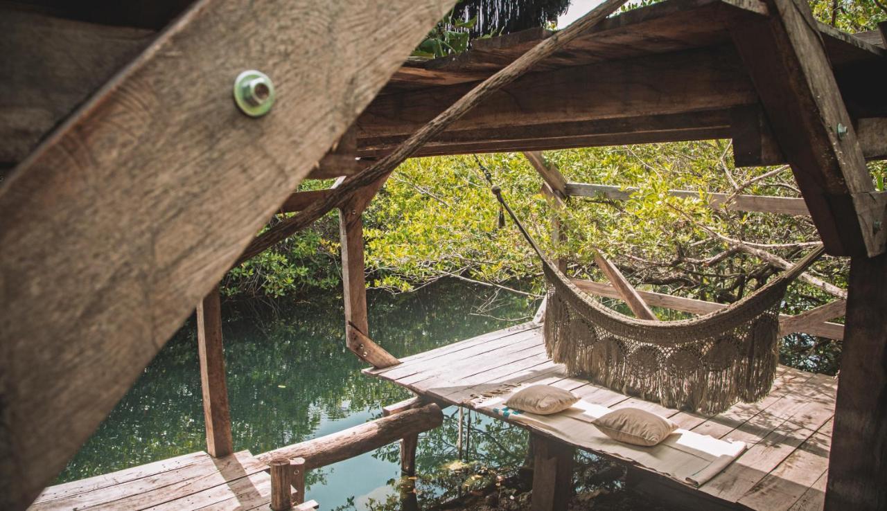 Отель Uman Glamping & Cenote Тулум Экстерьер фото