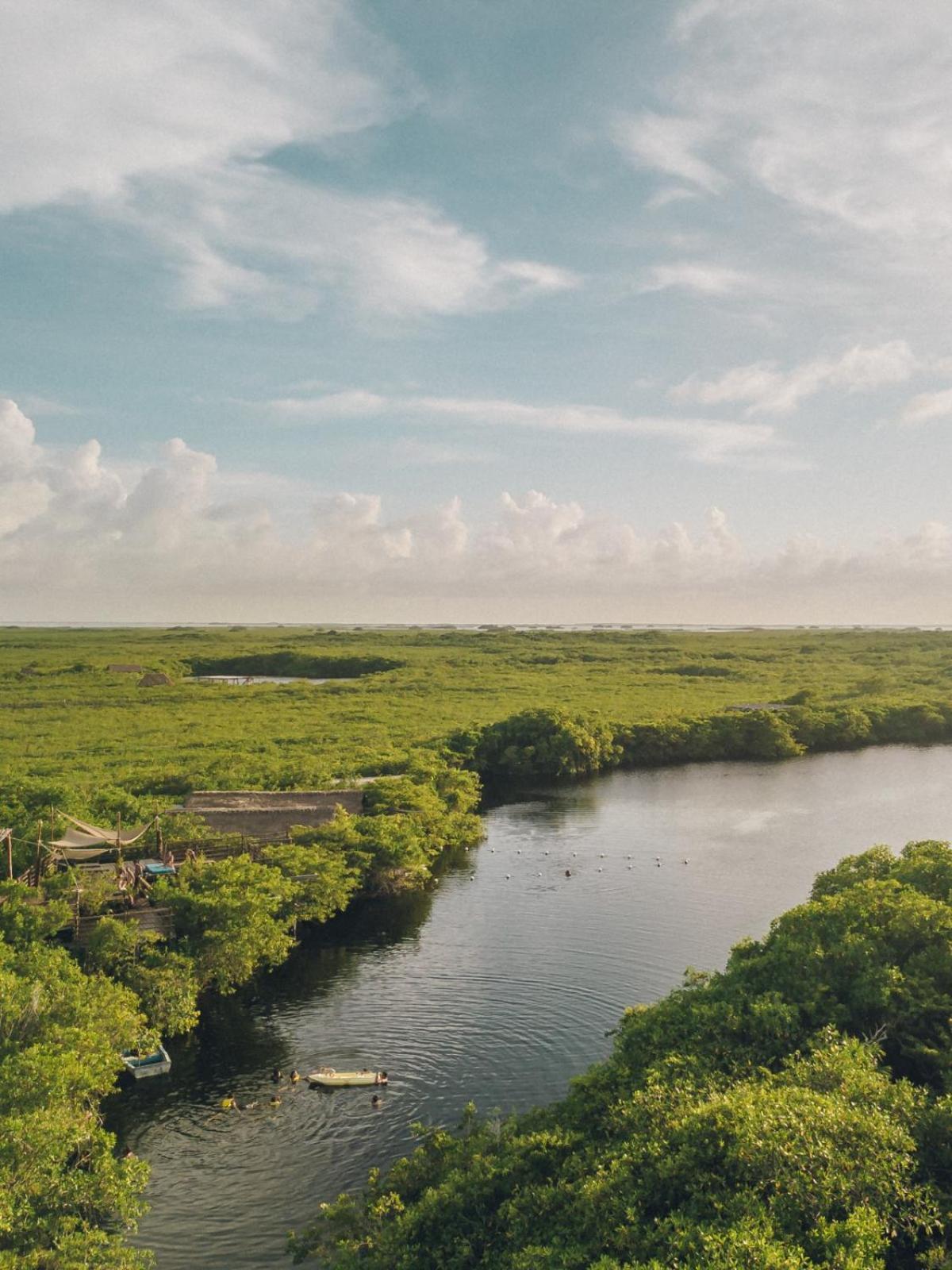 Отель Uman Glamping & Cenote Тулум Экстерьер фото